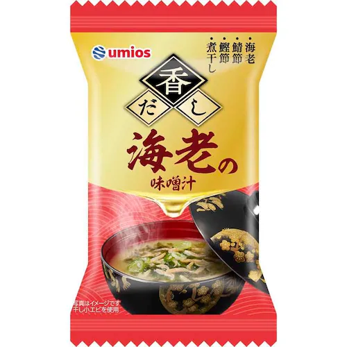 Umios 3個セット 香だし だし香る4種の味噌汁 8食入り_2