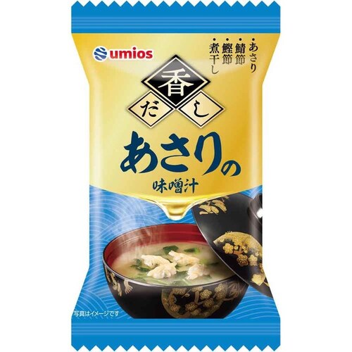 Umios 3個セット 香だし だし香る4種の味噌汁 8食入り_5