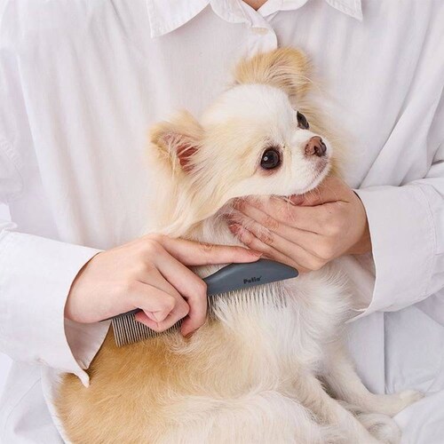 Petio 犬猫用 FIXCARE 持ちやすい 粗目細目ダブルコーム W27692_11