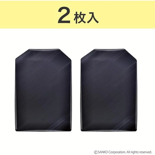 簡易ポンチョ 2枚入 ブラック CL-53_6