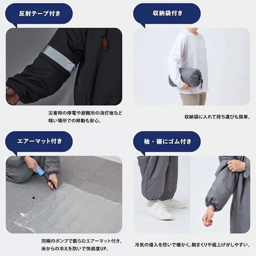 KOKOBO ����z�c���G�A�[�}�b�g �_�[�N�O���[ BFT-003-DG_6