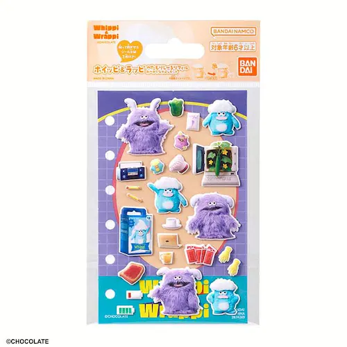 〈セット販売〉9月発売 ホイッピ&ラッピ ぺたもりしーるリフィル3種セット_1