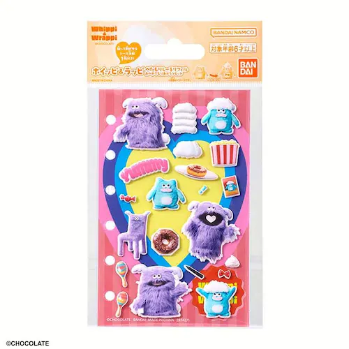〈セット販売〉9月発売 ホイッピ&ラッピ ぺたもりしーるリフィル3種セット_5