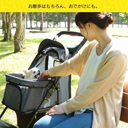 ペットカート 3輪タイプ 迷彩・デニム_21