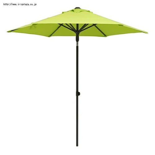 プッシュアップパラソル ラウンド GSTY-P09G 2.5m グリーン_6
