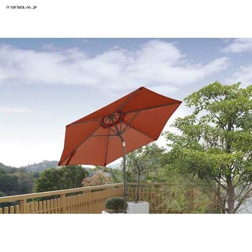 プッシュアップパラソル ラウンド GSTY-P09G 2.5m グリーン_11