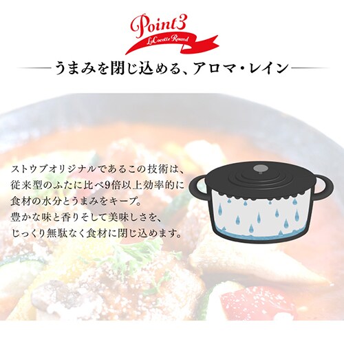 旨味を閉じ込める♪ 鍋 ストウブ IH/ガス火 22cm 2.6L ピコ・ココット