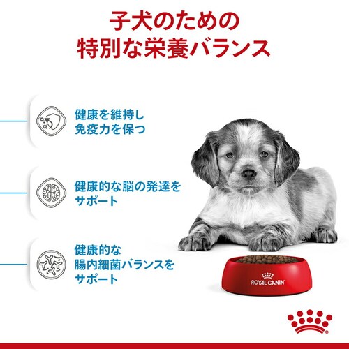 ロイヤルカナン 犬用 ミディアム パピー 4kg SHN(サイズ ヘルス ニュートリション)rcdb46_3