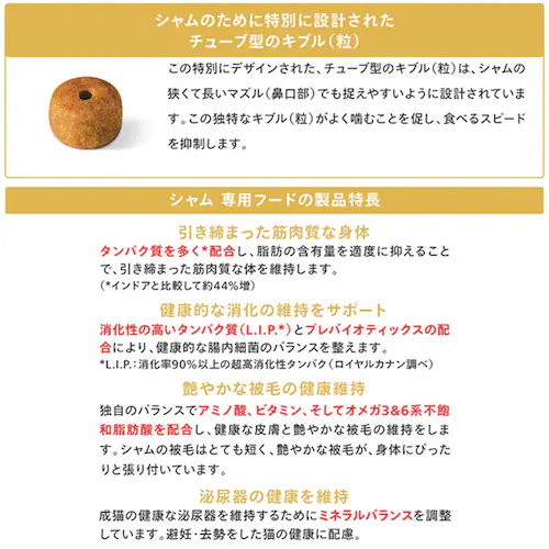 【6個セット】ロイヤルカナン シャム 成猫用 2kg FBN(フィーライン ブリード ニュートリション)rccf34_6
