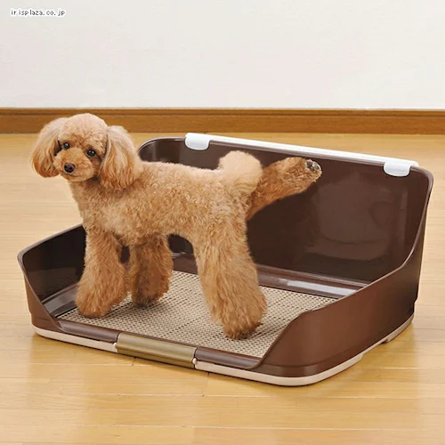 ボンビアルコン しつけるウォールトレー M ブラウン 犬 トイレ_3