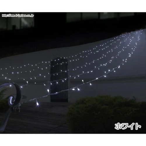 LIT-LCA250C LEDツララライト ロングカーテン250球 シャンパンゴールド≪ライト部分全長約0.7m≫【プラザセレクト】_3