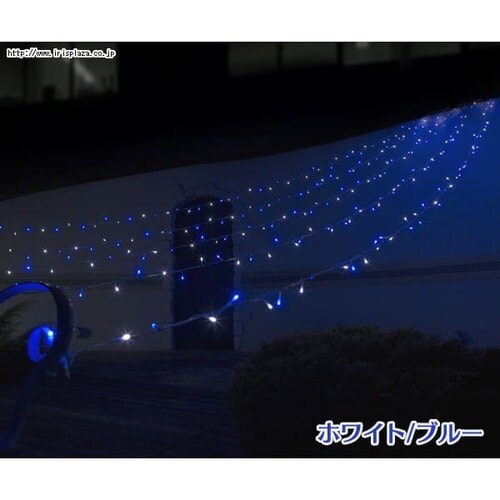 LIT-LCA250C LEDツララライト ロングカーテン250球 シャンパンゴールド≪ライト部分全長約0.7m≫【プラザセレクト】_4