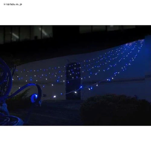 LIT-LCA250C LEDツララライト ロングカーテン250球 シャンパンゴールド≪ライト部分全長約0.7m≫【プラザセレクト】_5