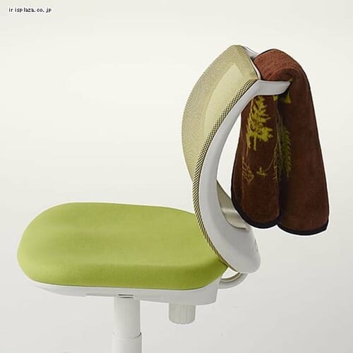 回転イス フローラル PFLO-43M0-F ライトブルー【アイリスプラザオリジナル】_3