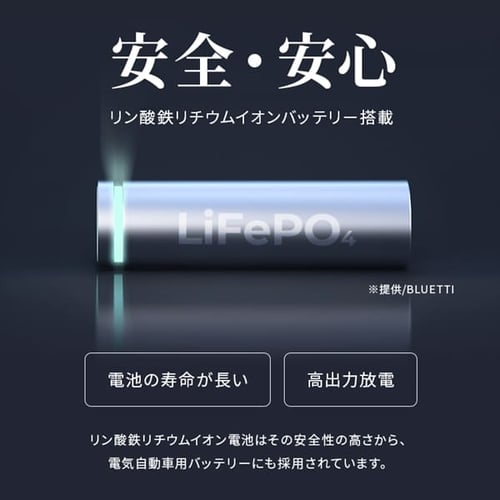ポータブル電源 PS2000AA-W ホワイト【BLUETTI共同開発】 G103479F