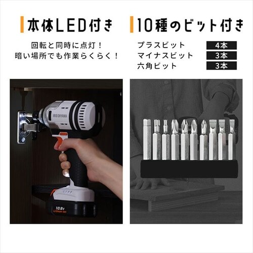 充電式インパクトドライバー　 充電式インパクトドライバー | プロ向け商品 | 京セラ