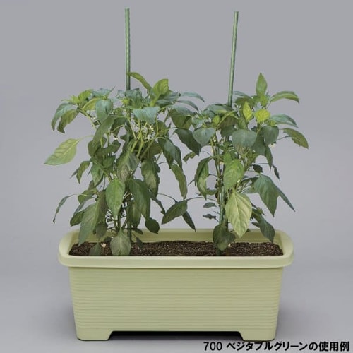 支柱の倒れにくい簡単菜園プランター500 オレンジ G127028 │アイリス