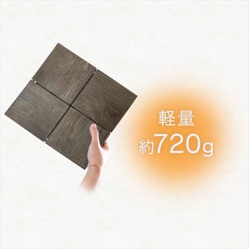 プレミアウッドパネルデッキ PWD-300 ブラウン_6