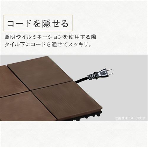 【取引中】アイリスプレミアウッドパネルデッキ プレミアウッドパネルデッキ PWD-300 ブラウン G182411 │アイリス