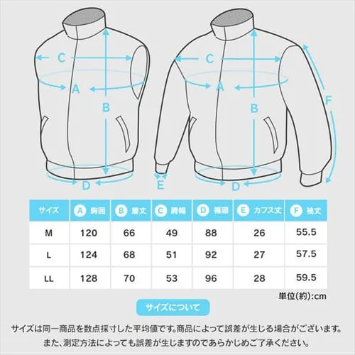 クールウェアDIYベスト・長袖セット 全3種類_21