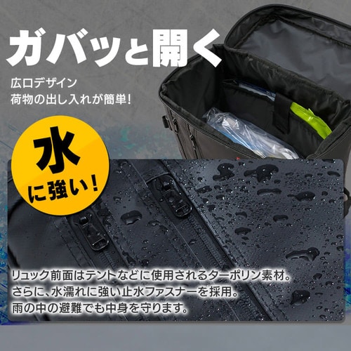 防災リュック 1人用 27点 防災セット 避難セット 避難用品 BS1-27
