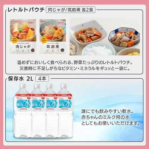 防災セット 2人用 30点 ライフラインボックス 防災グッズ NLB-30_10