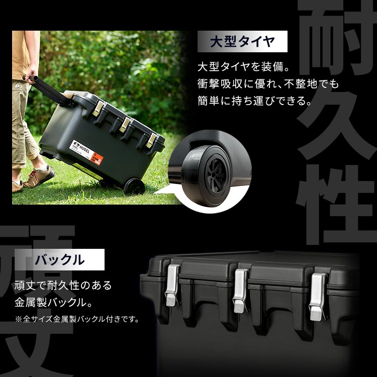 超低温保冷剤付き】HUGEL 真空断熱クーラーボックス 20L VITC-20R