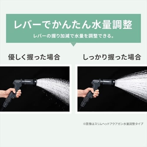 フルカバーホースリールスリムHG用コンパクトアクアガン AGFC-6 ホワイト_5