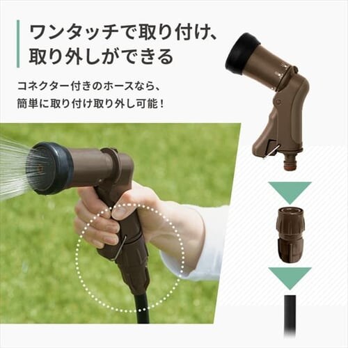 フルカバーホースリールスリムHG用コンパクトアクアガン AGFC-6 ホワイト_7