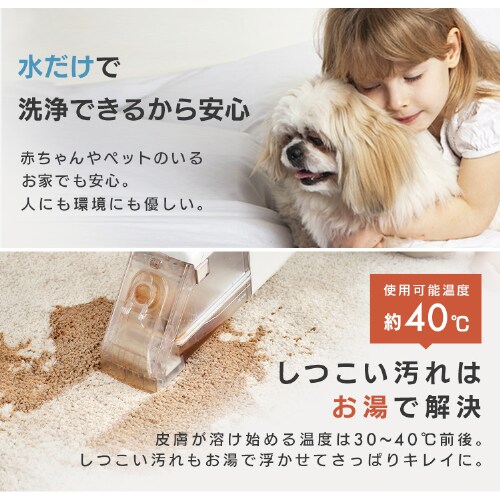 専用洗剤付き】ハンディリンサークリーナー 軽量 静音 コードレス RNS