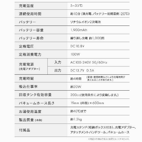 �n���f�B�����T�[�N���[�i�[ RNSK-B200D-W �z���C�g_11