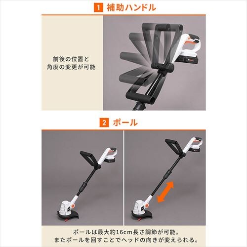 �����@ �Ŋ���@ �O���X�g���}�[ �y�� �i�C�����n 18V �[�d�� �o�b�e���[�t�� JGT230_8