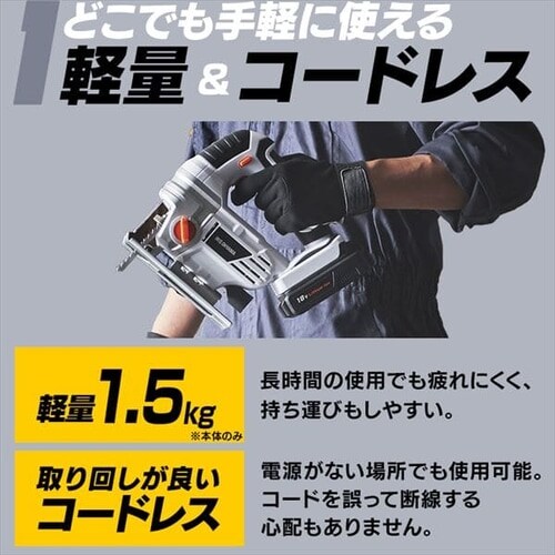  �d���m�R�M�� ���̂� �W�O�\�[ 18V �[�d�� �{�̂̂� JJS181-Z_8