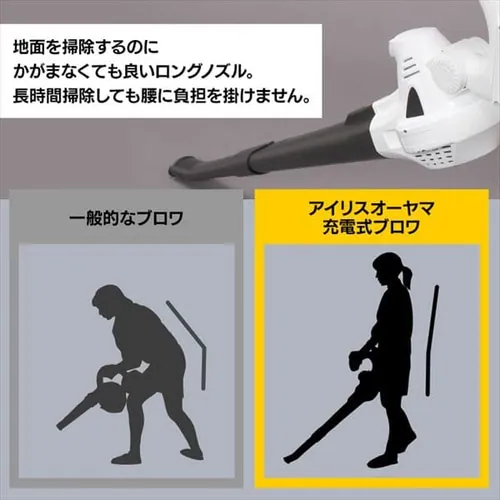 送風機 ブロワ 風量調節6段階 軽量 18V 充電式 本体のみ JB181-Z_8