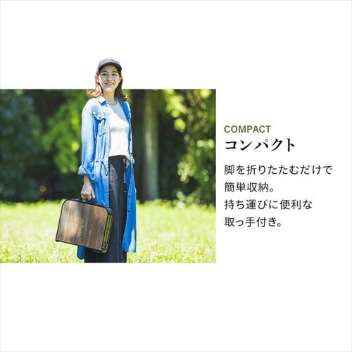 �A�E�g�h�A�e�[�u�� �܂肽���� ��60cm FOT-600 �u���E�� _6