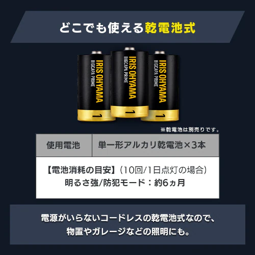センサーライト 防犯 LED ACコンセント式 パールホワイト LSL-ACTN-2400_11