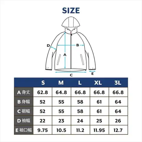 シェルジャケット FC22115 全3色 全5サイズ_12