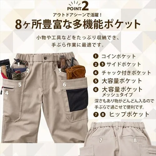 ファイヤープルーフボトムス FC22104 全3色 全5サイズ_8