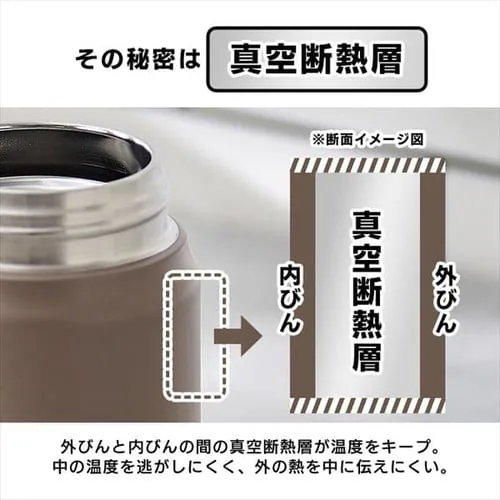 水筒 500ml マグボトル スクリュー ステンレス 保冷 保温 マイボトル SM-S500 モカ_18