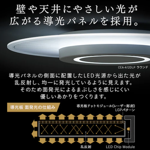 LED �V�[�����O���C�g 8�� ���� ���F �H��E�H���s�v �����R���t�� 5�N�ۏ� CEA-A08DLPW_5