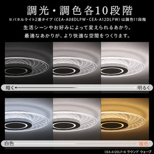 LED �V�[�����O���C�g 8�� ���� ���F �H��E�H���s�v �����R���t�� 5�N�ۏ� CEA-A08DLPW_7