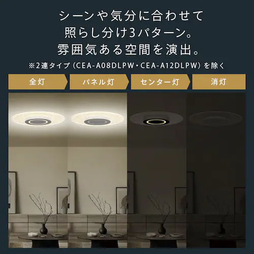 LED �V�[�����O���C�g 8�� ���� ���F �H��E�H���s�v �����R���t�� 5�N�ۏ� CEA-A08DLPW_14