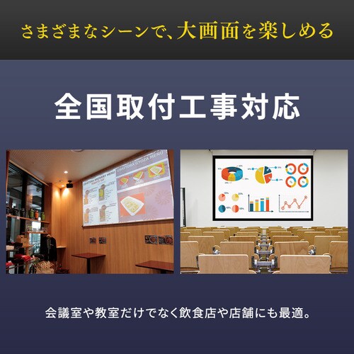 プロジェクター アイリスオーヤマ 大画面 レーザー 業務用 ビジネス