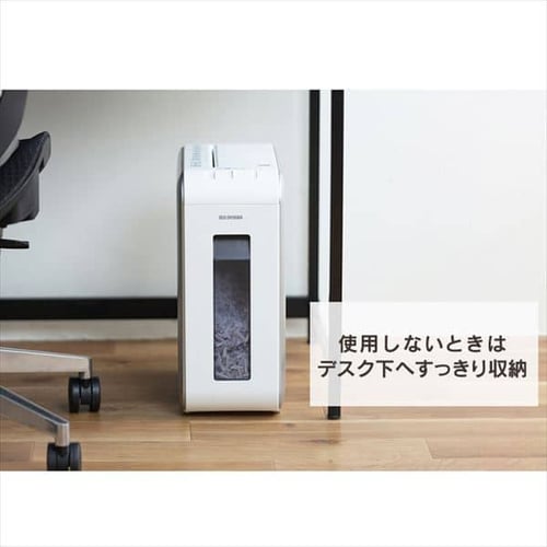 静音】 パーソナルシュレッダー クロスカット 6枚同時細断 KP6HCSV-S