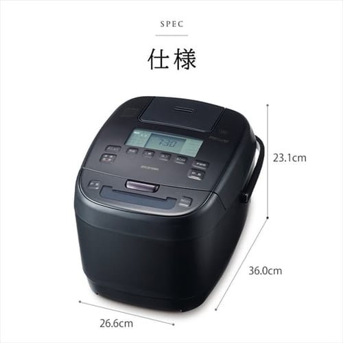 炊飯器 5.5合 IH 50銘柄炊き カロリー計算 糖質抑制 KRC-ICA50-B 極厚