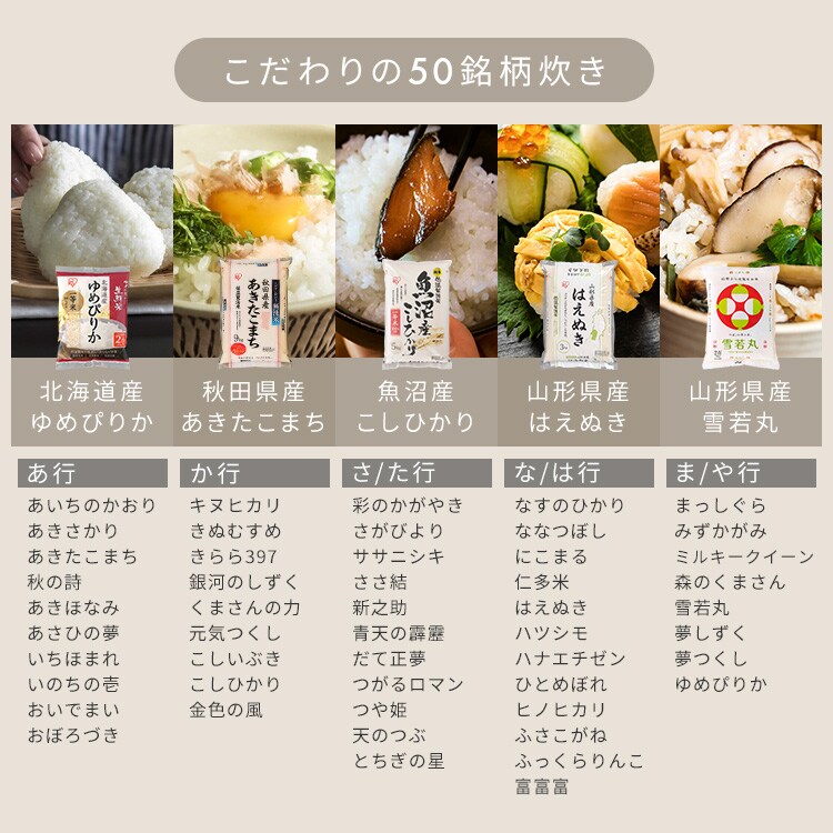 炊飯器 3合 マイコン式 50銘柄炊き RC-MGB30-G グリーン 112028