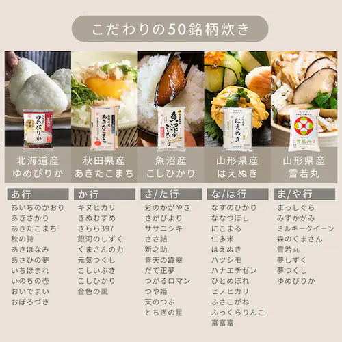 炊飯器 3合 マイコン式 50銘柄炊き KRC-MGA30-DA 極厚銅釜 ディープブルー_9