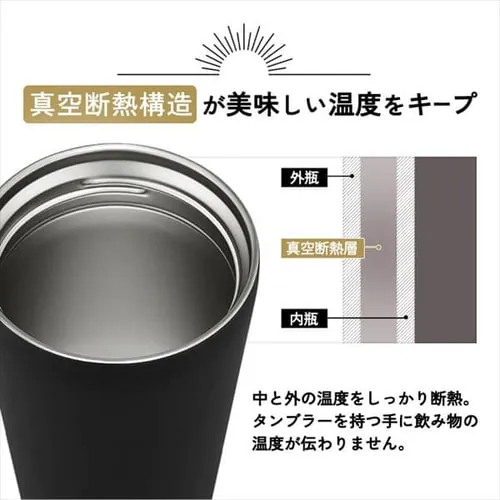 �^���u���[ 350ml �W�� �X�e�����X �ۗ� �ۉ� �g���x���[���b�h �}�C�{�g�� Cafe Days NCD-TLT350 �z���C�g_9