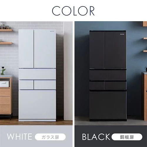 �y�ݒu�����z �①�� 453L ��������� ��e�ʗⓀ��132L �t�����`�h�A ��68.5cm IRSN-45A-B �u���b�N�y������s�z_16