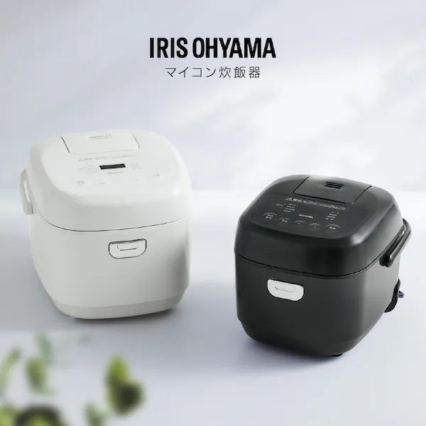 炊飯器 5.5合 マイコン式 RC-BMA50-B ブラック H100888 │アイリス 